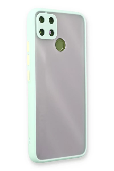 Realme C25 Kılıf Montreal Silikon Kapak - Turkuaz