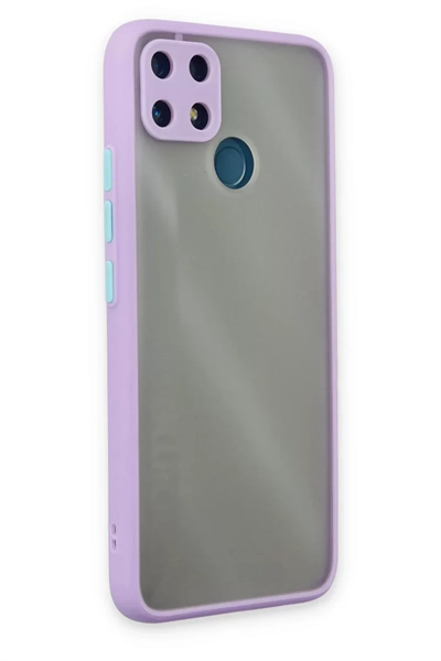 Realme C25 Kılıf Montreal Silikon Kapak - Mor