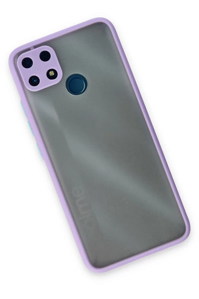 Realme C25 Kılıf Montreal Silikon Kapak - Mor