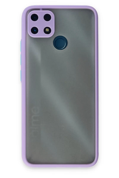 Realme C25 Kılıf Montreal Silikon Kapak - Mor
