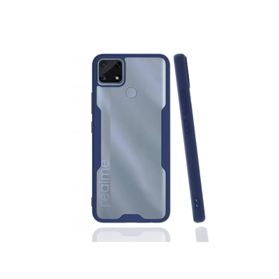 Realme C25 Kılıf Platin Silikon - Lacivert