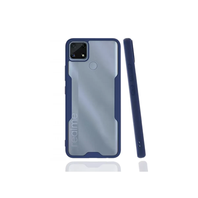 Realme C25 Kılıf Platin Silikon - Lacivert