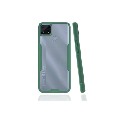 Realme C25 Kılıf Platin Silikon - Yeşil