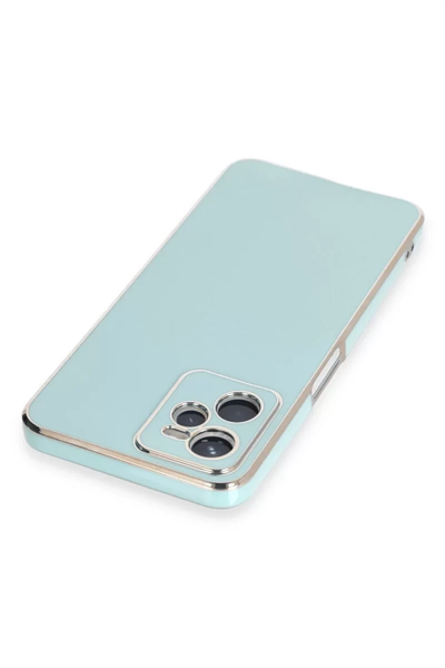 Realme C35 Kılıf Volet Silikon - Açık Yeşil