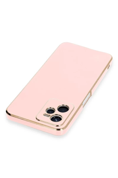 Realme C35 Kılıf Volet Silikon - Pembe