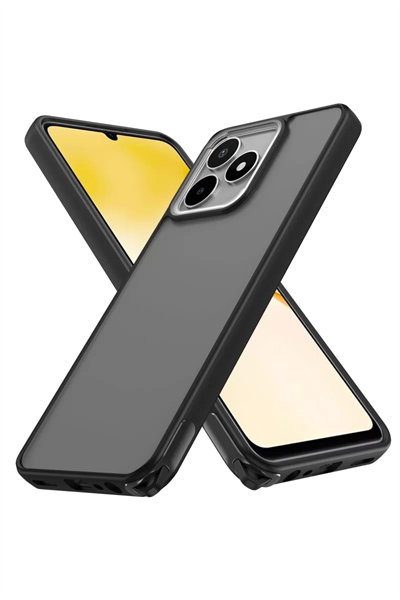 Realme C53 Kılıf Elegant Kapak - Siyah