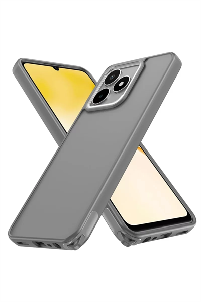 Realme C53 Kılıf Elegant Kapak - Titan Gri