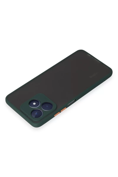 Realme C53 Kılıf Montreal Silikon Kapak - Yeşil