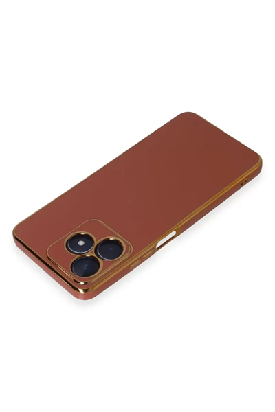 Realme C53 Kılıf Volet Silikon - Kırmızı