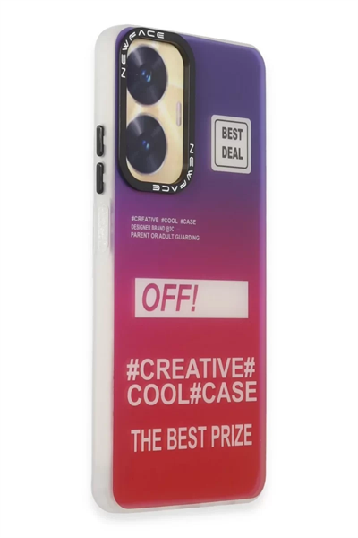 Realme C55 Kılıf Estoril Desenli Kapak - Estoril - 9