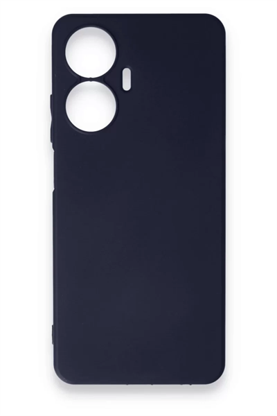 Realme C55 Kılıf First Silikon - Lacivert