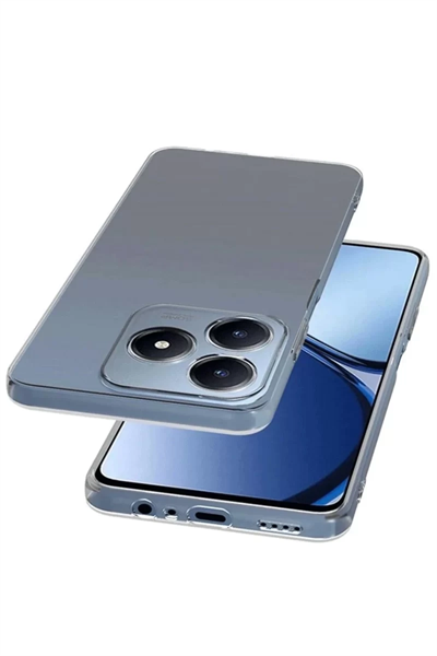 Realme C61 Kılıf Lüx Şeffaf Silikon