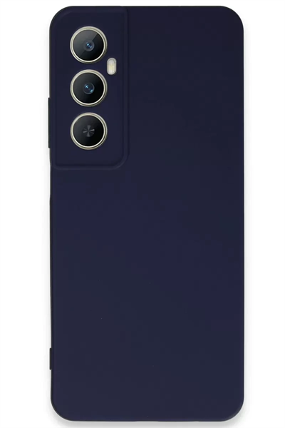 Realme C65 Kılıf First Silikon - Lacivert
