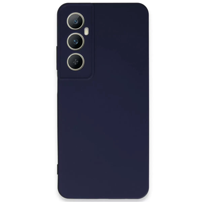 Realme C65 Kılıf First Silikon - Lacivert