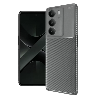 Realme C75 4G Auto Focus Karbon Kapak - Gri