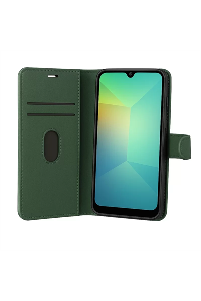 Realme C75 4G Trend S Plus Kapaklı Kılıf - Koyu Yeşil