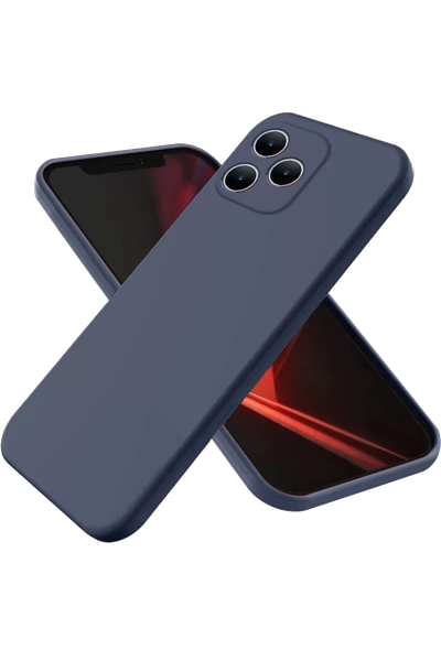 Realme Note 50 4G Kılıf First Silikon - Lacivert
