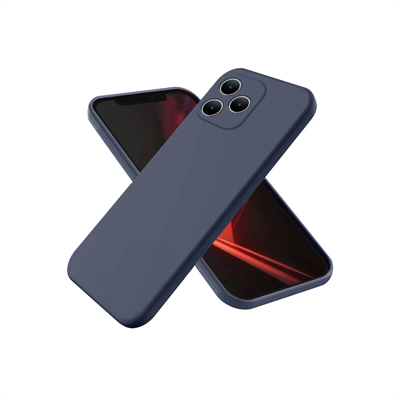 Realme Note 50 4G Kılıf First Silikon - Lacivert