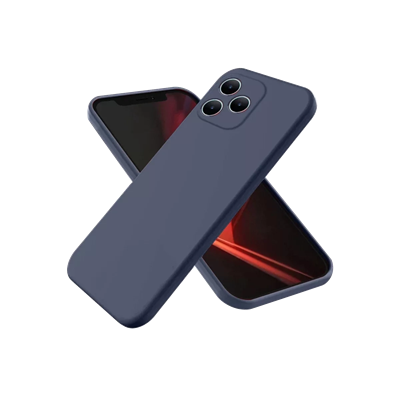 Realme Note 50 4G Kılıf First Silikon - Lacivert