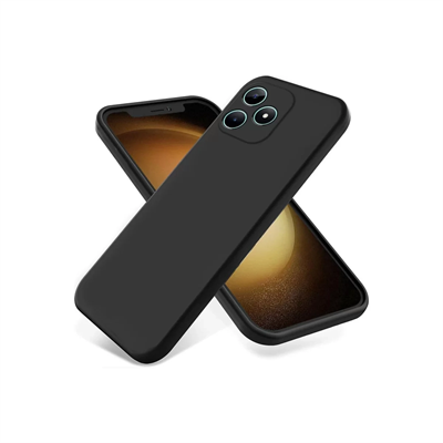 Realme Note 50 4G Kılıf First Silikon - Siyah