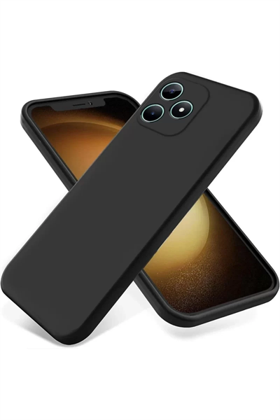 Realme Note 50 4G Kılıf First Silikon - Siyah