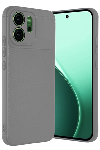 Reno 14 Auto Focus Karbon Kapak - Gri