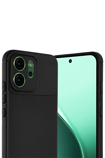Reno 14 Auto Focus Karbon Kapak - Siyah