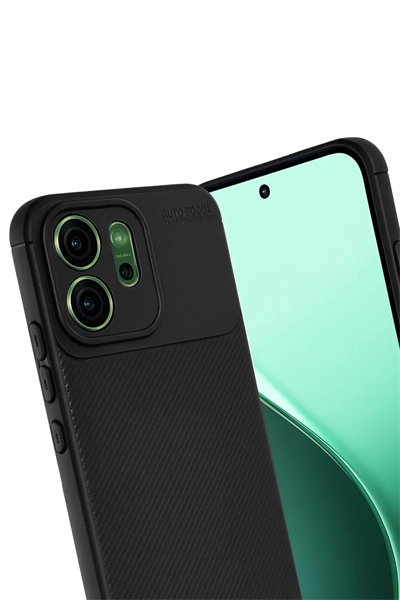Reno 14 Auto Focus Karbon Kapak - Siyah
