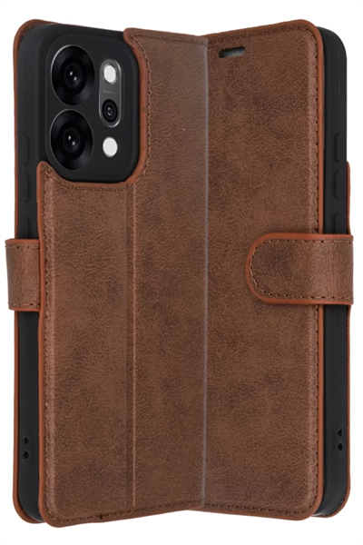 Reno 14 Trend S Plus Kapaklı Kılıf - Taba
