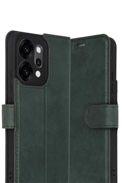 Reno 14 Trend S Plus Kapaklı Kılıf - Yeşil