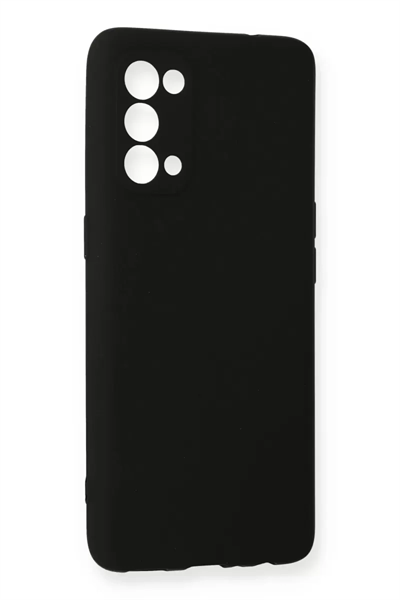 Reno 5 Pro Kılıf First Silikon - Siyah