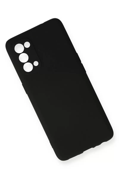 Reno 5 Pro Kılıf First Silikon - Siyah