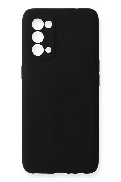 Reno 5 Pro Kılıf First Silikon - Siyah