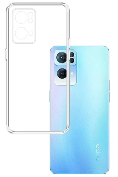 Reno 7 Lite Kılıf Lüx Şeffaf Silikon
