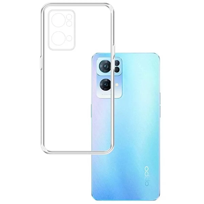 Reno 7 Lite Kılıf Lüx Şeffaf Silikon