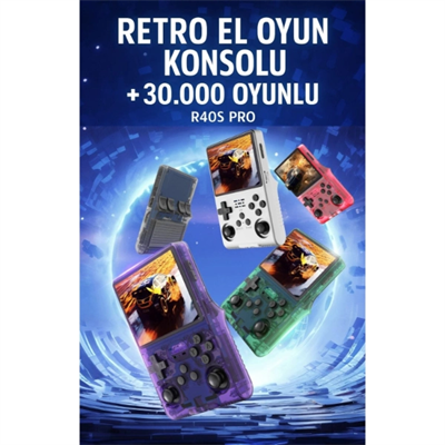 Retro Oyun El Konsolu R40S Pro