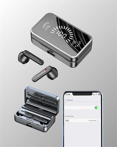 S20 Kablosuz Kulaklık – 360° Surround Stereo Ses Sistemi ile Derin Ses Deneyimi