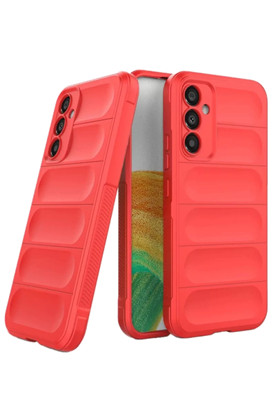 Samsung A36 Kılıf Optimum Silikon - Kırmızı