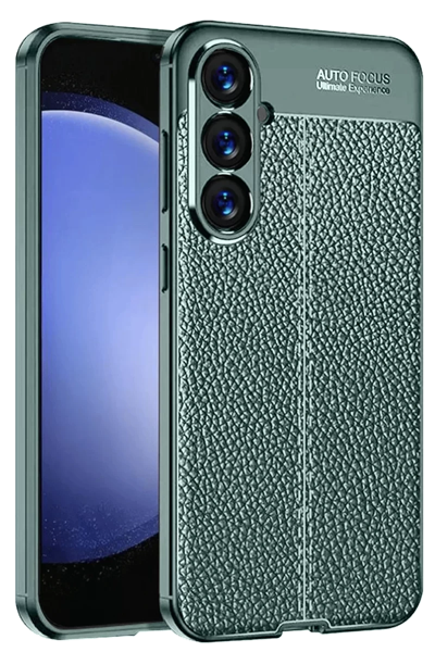 Samsung A56 Kılıf Auto Focus Kapak - Koyu Yeşil