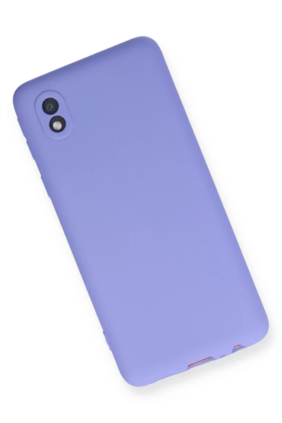 Samsung Galaxy A01 Core Kılıf First Silikon - Lila