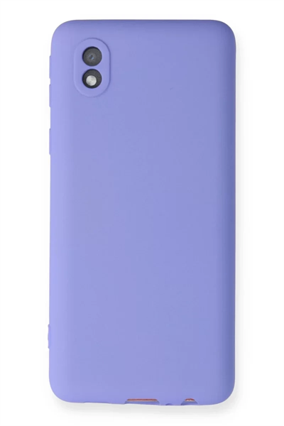 Samsung Galaxy A01 Core Kılıf First Silikon - Lila