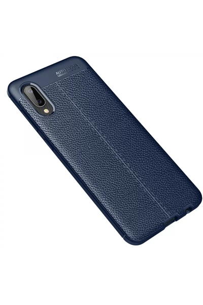 Samsung Galaxy A02 Kılıf Auto Focus Kapak - Lacivert