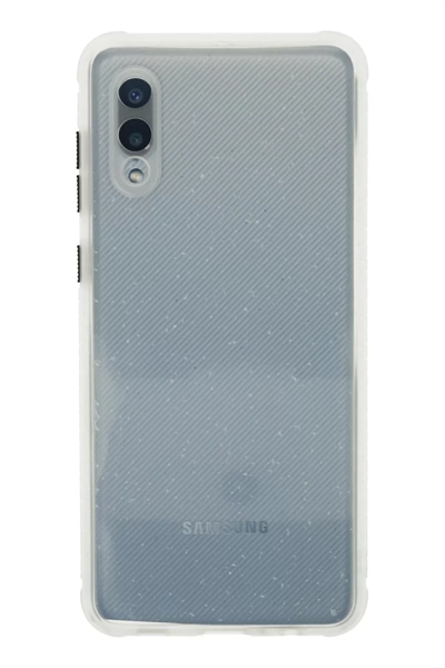 Samsung Galaxy A02 Kılıf Miami Şeffaf Silikon - Şeffaf