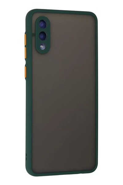 Samsung Galaxy A02 Kılıf Montreal Silikon Kapak - Yeşil
