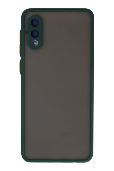Samsung Galaxy A02 Kılıf Montreal Silikon Kapak - Yeşil