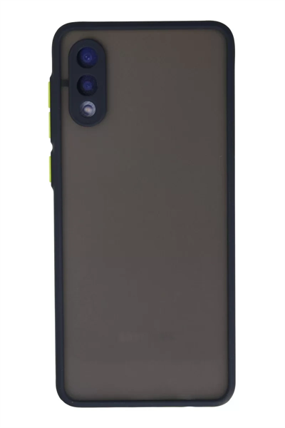 Samsung Galaxy A02 Kılıf Montreal Silikon Kapak - Lacivert