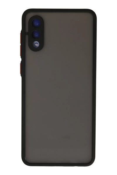 Samsung Galaxy A02 Kılıf Montreal Silikon Kapak - Siyah
