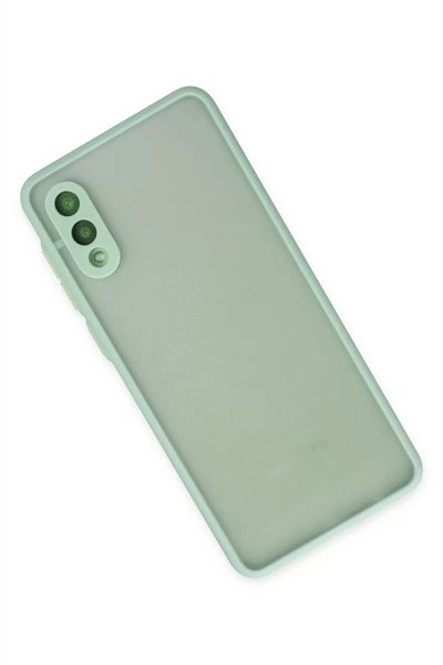 Samsung Galaxy A02 Kılıf Montreal Silikon Kapak - Turkuaz