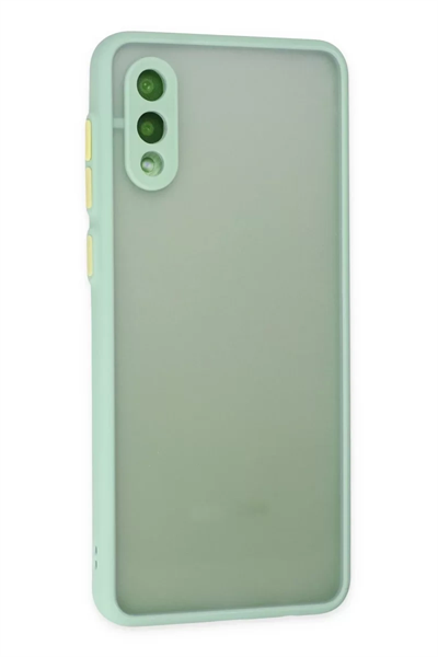 Samsung Galaxy A02 Kılıf Montreal Silikon Kapak - Turkuaz