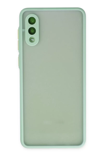 Samsung Galaxy A02 Kılıf Montreal Silikon Kapak - Turkuaz